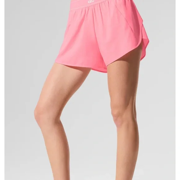 ALO NWT Match Point Tennis Shorts - Bubblegum Pink (XS, S, M, L) - Picture 3 of 6